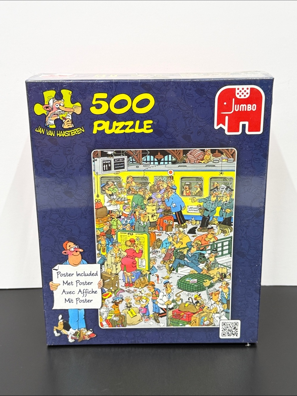 2013 SEALED 500-Piece Puzzle by Jan van Haasteren Platform Pandemonium